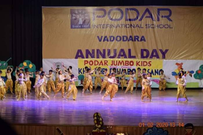 Annual Day Celebration Khel Khele Jumbo ke Sang 2019-2020 - vadodara